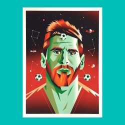 Viva Messi - Giclée