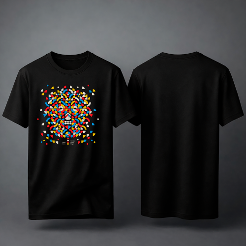 T-Shirt Sonido Gallo Negro...